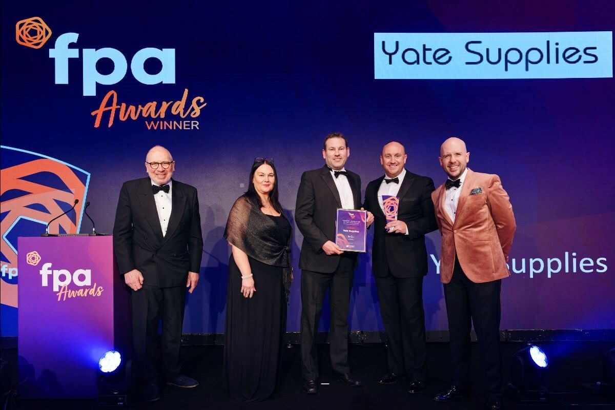Yates Supplies Awards 1